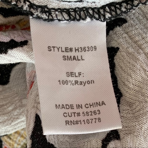 Hazel Floral Cold Shoulder - Picture 4 of 5